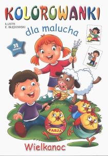 Okładka książki Kolorowanki dla malucha. Dzieci