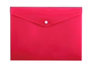 Opakowanie Koperta na zatrzask A5 PP-114 różowa PENMATE