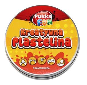 Opakowanie Kreatywna plastelina - standardowa pomarańczowa