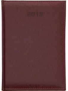 Opakowanie Książkowy A4 dzienny 2018 - Vivella bordo