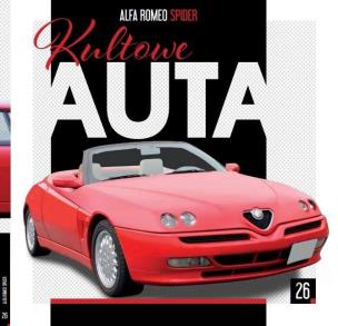 Okładka książki Kultowe Auta T.26 Alfa Romeo Spider
