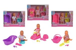 Opakowanie Lalka Mini New Baby Born - Zestaw, 3 rodzaje