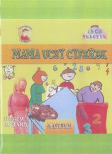 Okładka książki Mama uczy cyferek + audiobook