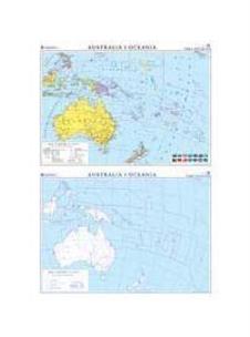 Opakowanie Mapa - Australia i Oceania.Polityczna NE