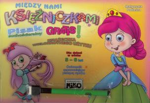 Okładka książki Między nami księżniczkami 5-6 lat + pisak