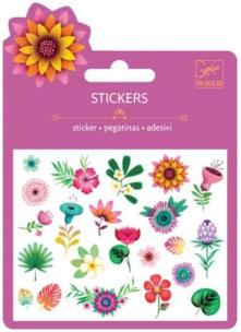 Opakowanie Naklejki brokatowe - Kwiatki