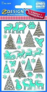 Opakowanie Naklejki foliowe - świąteczne