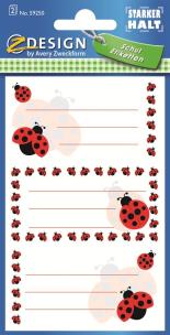 Okładka książki Naklejki na książki i zeszyty - Biedronka