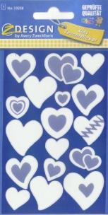 Opakowanie Naklejki świecące w ciemności - Serduszka