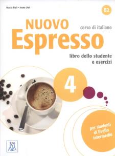 Okładka książki Nuovo Espresso 4 Corso di italiano B2 + CD