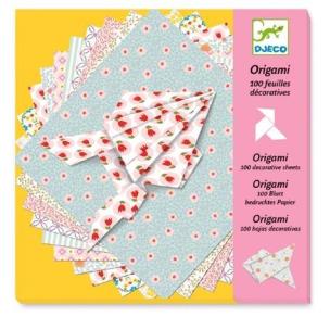 Opakowanie Origami - Papier 100 szt pastelowy