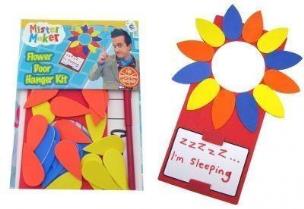 Opakowanie Pan Robótka - Zawieszka na drzwi kwiatek