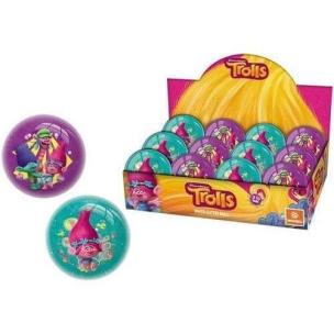 Opakowanie Piłka z brokatem Trolls - 70 mm