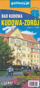 Okładka książki Plan miasta - Kudowa-Zdrój 1:9 000 PL/DE
