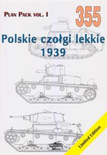 Okładka książki Polskie czołgi lekkie 1939. Plan Pack vol. I - ...