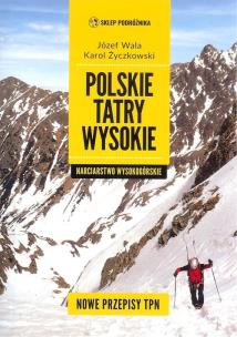 Okładka książki Polskie Tatry wysokie Narciarstwo wysokogórskie NW