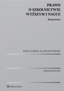 Okładka książki Prawo o szkolnictwie wyższym i nauce Komentarz