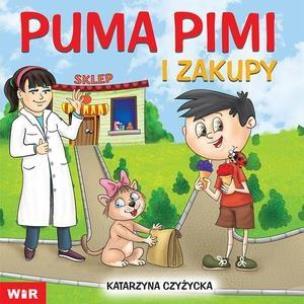Okładka książki Puma Pimi i zakup - cz.7 sylaby ze spółgł. J i N