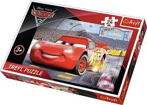 Opakowanie Puzzle 24 maxi Auta 3 - Mistrz TREFL