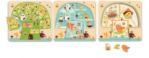 Opakowanie Puzzle dla najmłodszych 3 plansze - Drzewo