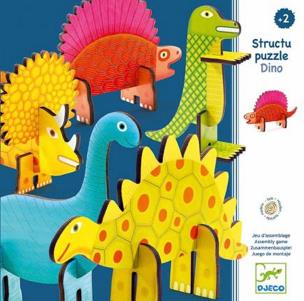 Opakowanie Puzzle przestrzenne - Dinozaury