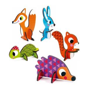 Opakowanie Puzzle przestrzenne - Zwierzęta