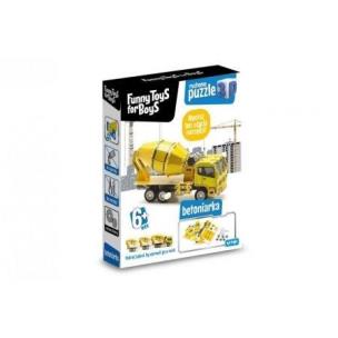 Opakowanie Puzzle ruchome 3D - Betoniarka