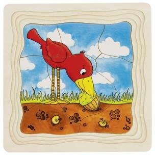 Opakowanie Puzzle warstwowe - wegetacja roślin