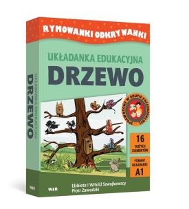 Okładka książki Rymowanki Odkrywanki - Układanka eduk. Drzewo