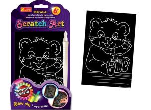 Opakowanie Scratch Art. Tęczowa seria - Miś