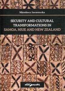 Okładka książki Security and cultural transformations in Samoa, Niue and New Zealand