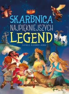 Okładka książki Skarbnica najpiękniejszych legend