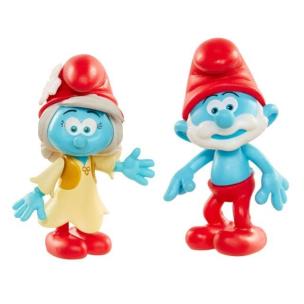 Opakowanie Smerfy 2-pak figurek Papa Smerf + Wierzbina