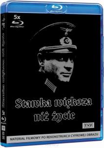 Okładka książki Stawka większa niż życie - Blu-ray Disc