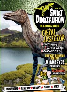 Okładka książki Świat Dinozaurów T.13 Hadrozaur