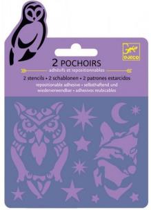 Opakowanie Szablony do rysowania - Noc