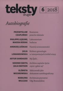 Opakowanie Teksty drugie 6/2018