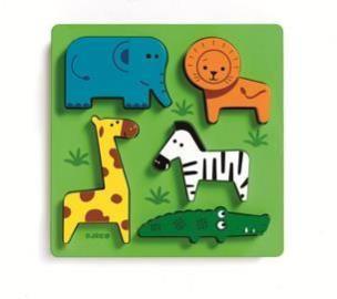 Opakowanie Układanka drewniana - ZOO