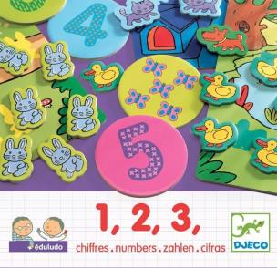 Opakowanie Układanka eduludo - Cyfry