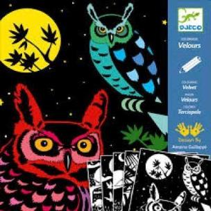 Opakowanie Welwetowe kolorowanki - Nocne życie