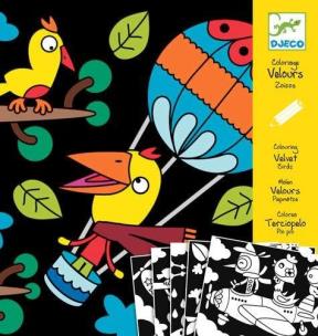 Opakowanie Welwetowe kolorowanki - Ptaki