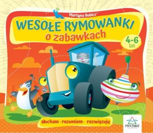Okładka książki Wesołe rymowanki o zabawkach 4-6lat