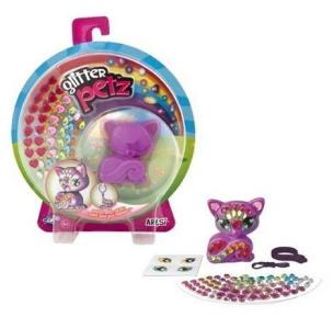 Opakowanie Wyklejana zawieszka - fioletowy kotek Sadie