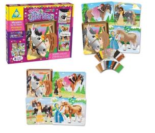 Opakowanie Wyklejane obrazki - kochamy konie