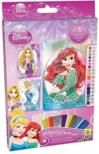 Okładka książki Wyklejane obrazki - Księżniczki Disney