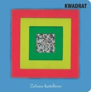 Okładka książki Zabawa kształtami Kwadrat