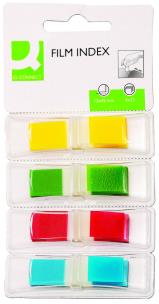 Opakowanie Zakładki indeksujące  PP, 12x45x4x35 blister, mix kol
