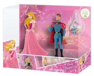 Opakowanie Zestaw 2 figurek - ''Śpiąca Królewna'' + zawieszka