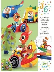 Opakowanie Zestaw artystyczny składanki - Pojazdy