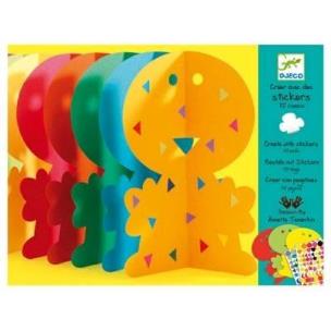 Opakowanie Zestaw artystyczny z naklejkami - Ptaszki